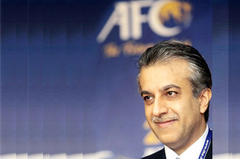 شیخ سلمان: نظر جهانیان به ورزشگاه آزادی جلب شد