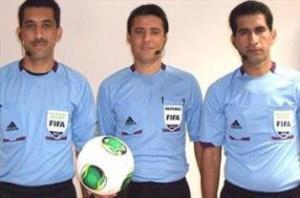 تیم داوری ایرانی در دیدار تایلند ـ ژاپن
