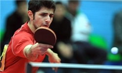 شگفتی پینگپنگ باز ایرانی نیمه تمام ماند