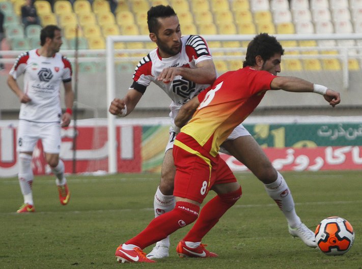شکست پرسپولیس مقابل فولاد خوزستان