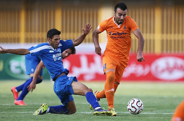 سایپا 0 - گسترش 0 - نور نبود، گل نزدند