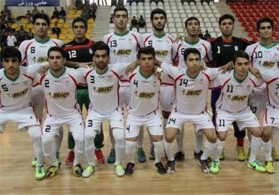 فوتسال ایران در رده ششم جهان قرار گرفت
