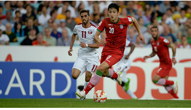 سلفی سردار با تماشاگران در پایان بازی (عکس)