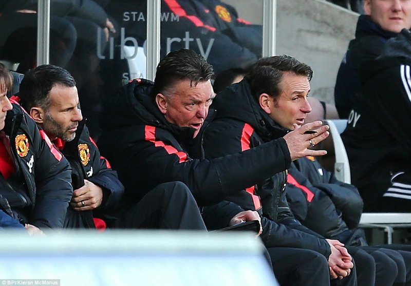 فان خال: امروز بدشانس بودیم