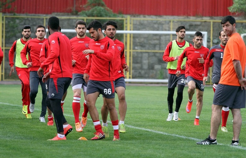 حضور باقری در اردوی پرسپولیس