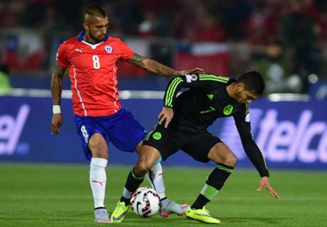 تساوی پرگل شیلی و مکزیک در کوپا آمریکا