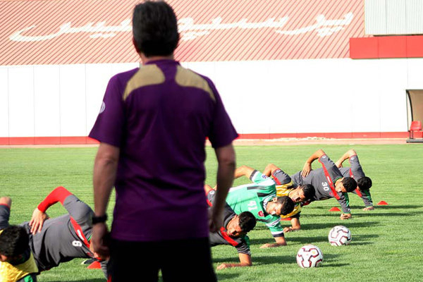 گزارش تمرین پرسپولیس