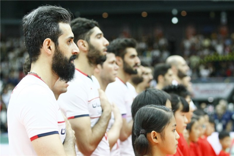 گزارش FIVB از بازی ایران - فرانسه