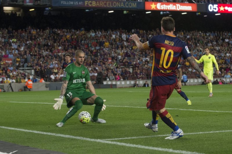 پیروزی پرگل بارسا مقابل لوانته