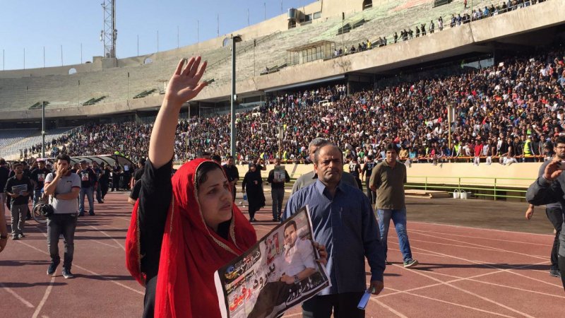 همسر هادی نوروزی از حال رفت