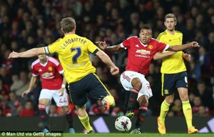 منچستریونایتد از جام اتحادیه حذف شد