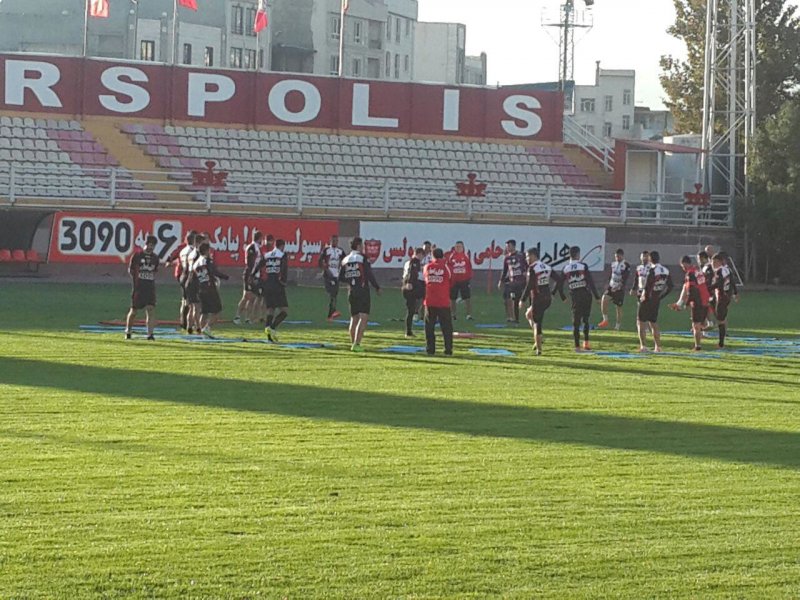 گزارش تمرین عصر پرسپولیس
