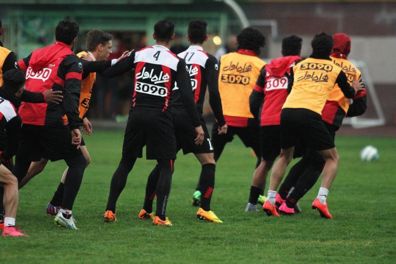 گزارش تمرین پرسپولیس
