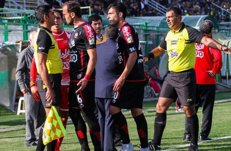 نقد کامل داوری پرسپولیس - ذوب آهن