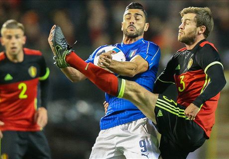 شکست ایتالیا در خانه بلژیک