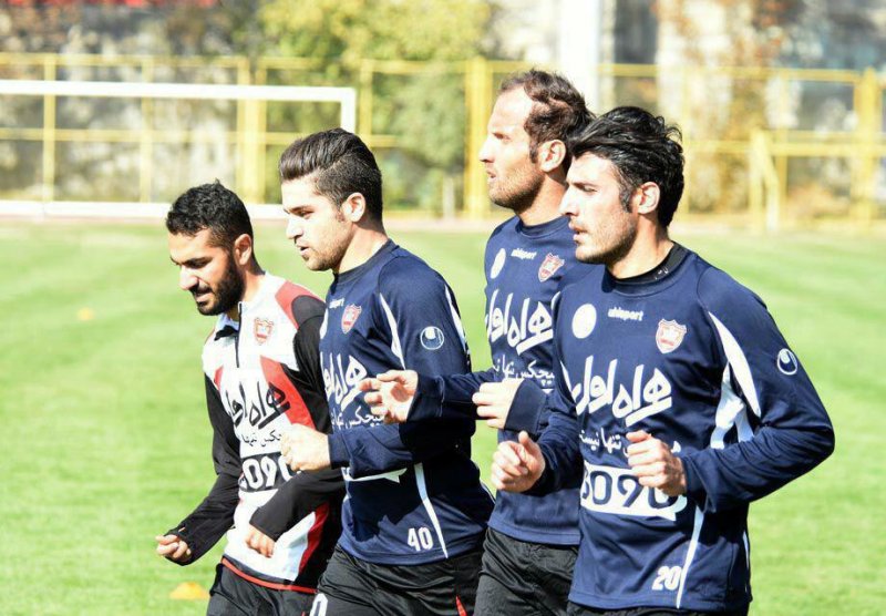 گزارش تمرین پرسپولیس