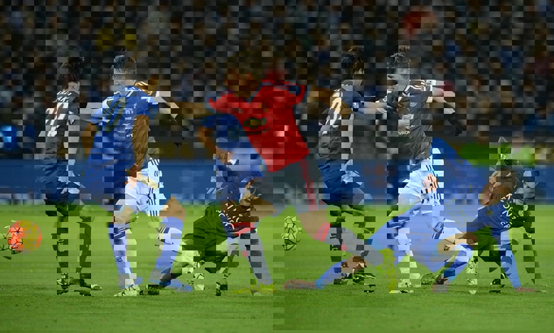 توقف منچستریونایتد در خانه لسترسیتی