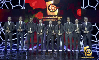 معرفی برترین های فصل 2014-2015 لالیگا(عکس)