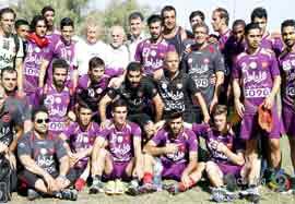 پرسپولیسی‌ها به حدادی روحیه دادند (عکس)