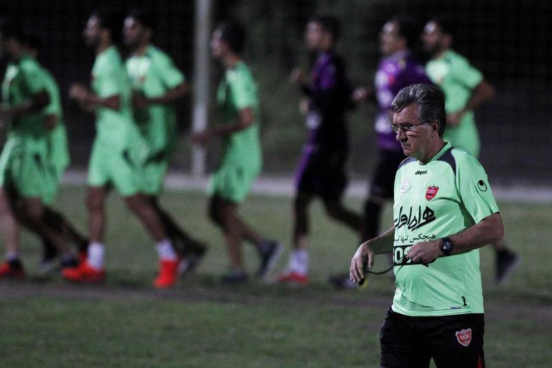 گزارش تمرین پرسپولیس