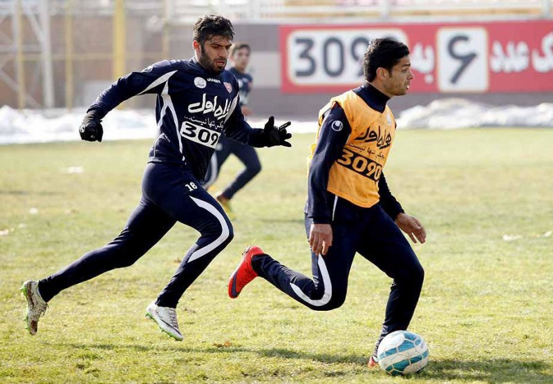 گزارش تمرین عصر پرسپولیس
