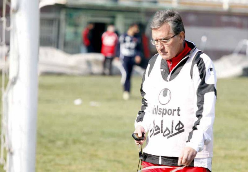 گزارش تمرین پرسپولیس
