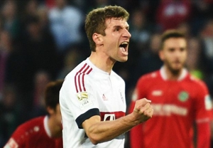 پیروزی خفیف بایرن در زمین هانوفر