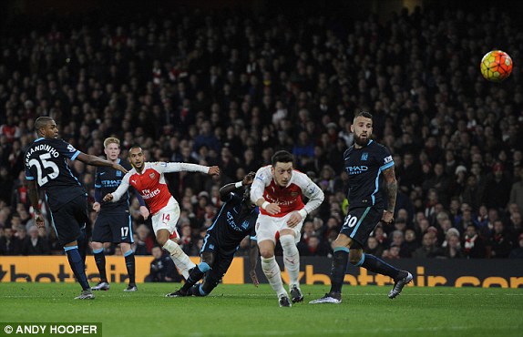 پیروزی شیرین آرسنال مقابل منچسترسیتی