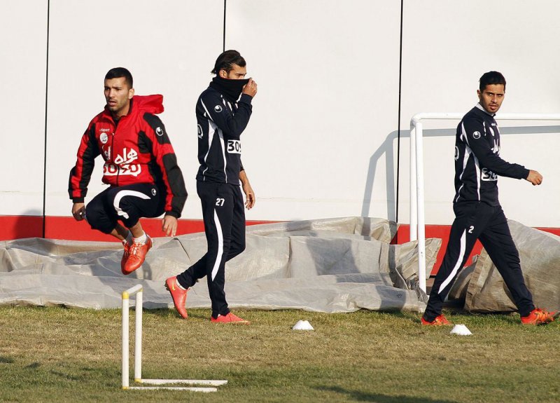 گزارش تمرین پرسپولیس