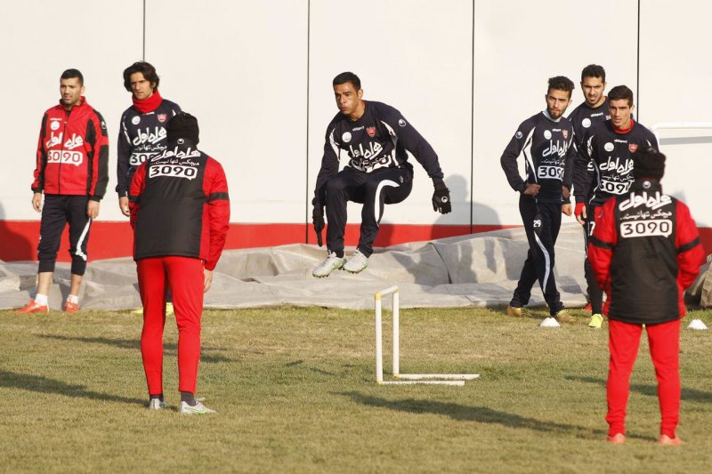 گزارش تمرین پرسپولیس