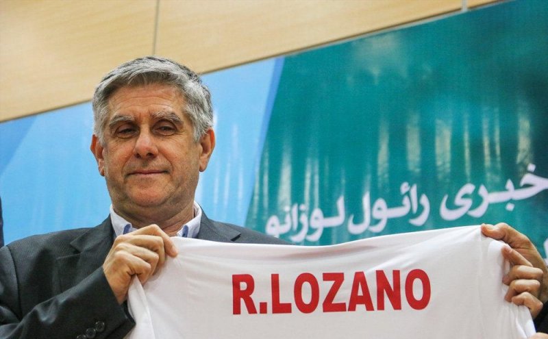 تاریخ حضور رائول لوزانو در ایران مشخص شد