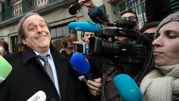 فیفا: پلاتینی نمی تواند به CAS شکایت کند