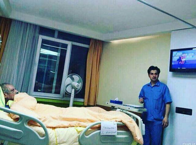 هزینه بستری پورحیدری رایگان شد