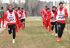 گزارش تمرین پرسپولیس