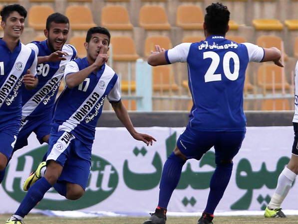 ترکیب قعرنشین لیگ برابر سایپا