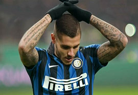 ایکاردی بازی مقابل رم را از دست داد