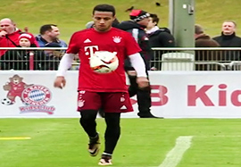 آغاز تمرینات تیاگو بعد از مصدومیت