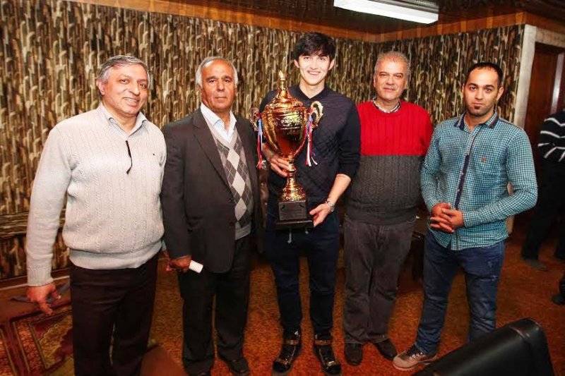 اسب سردار قهرمان کورس گنبد شد (عکس)