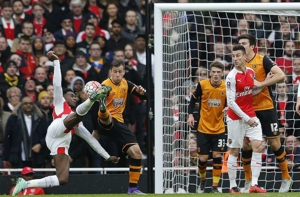 توقف آرسنال مقابل هال سیتی در FA Cup