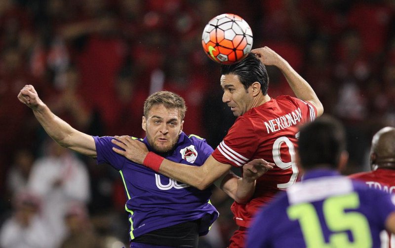 گلزنی نکونام برای العربی در دیداری دوستانه