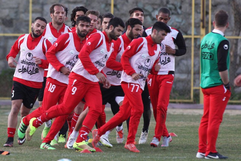 گزارش تمرین پرسپولیس