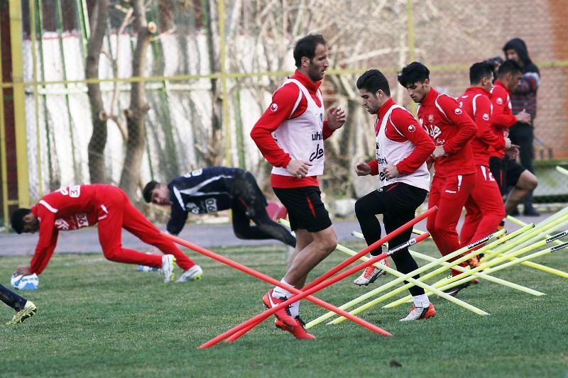 محل تمرین امروز پرسپولیس تغییر کرد
