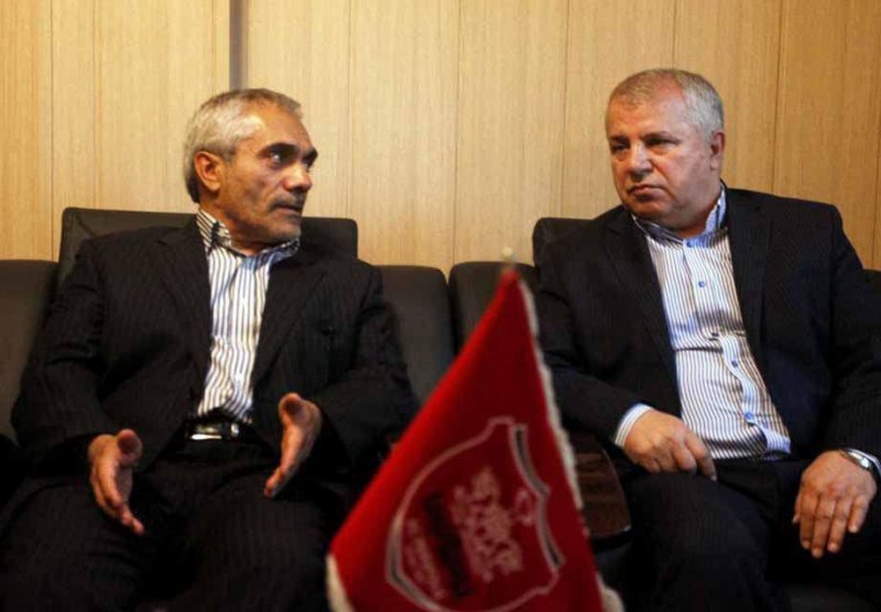 تجلیل پرسپولیسیها از طاهری، برانکو و علی پروین