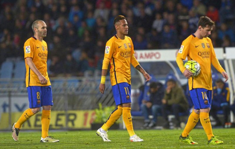 همه دلایل باخت بارسلونا به سوسیداد