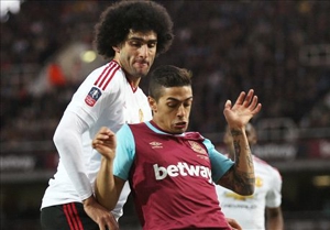 صعود منچستریونایتد به نیمه نهایی FA Cup