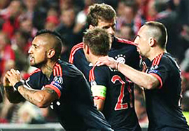 ترکیب اصلی بایرن مونیخ- شالکه