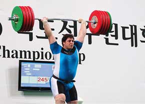 در انتظار بازگشت دیگر غول وزنه برداری