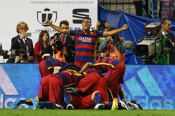 بارسلونا قهرمان کوپا دل ری شد