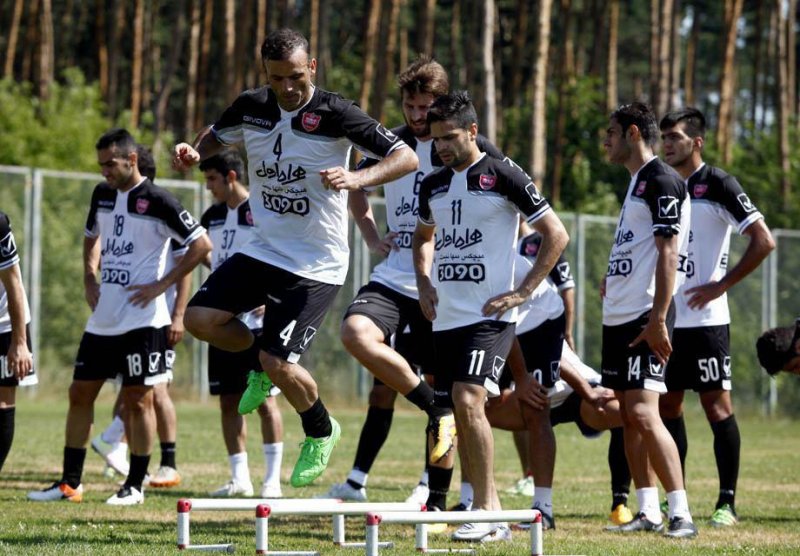گزارش تمرین پرسپولیس