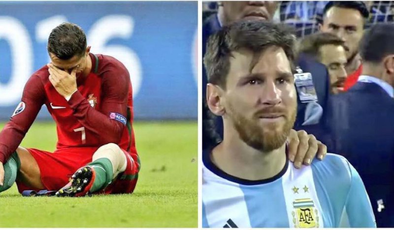 مسی- رونالدو؛ ببار ای اشک!